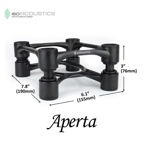 IsoAcoustics Aperta 书架音箱悬浮支架